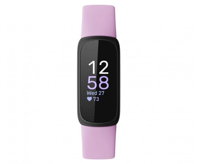 Фитнес-браслет Fitbit Inspire 3 Tracker Black/Lilac Bliss